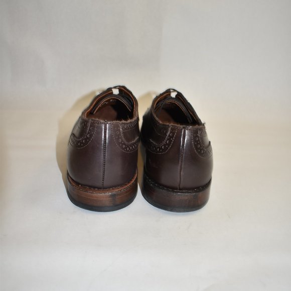 Allen Edmonds Sanford Cap Toe Derby Oxford Brown Leather Size 10.5 D main image 7